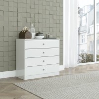 Denver 4 drawer in grey or white