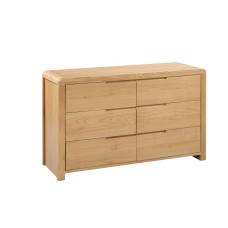 Curve 6 Drawer Chest