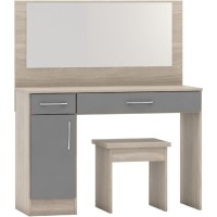 Nevada dressing table set in grey
