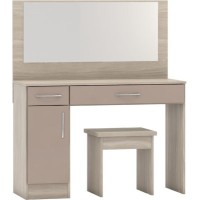 Nevada dressing table set in oyster