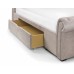 Ravello Deep Button Scroll Bed with 2 drawers