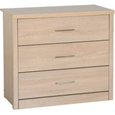 Lisbon 3 drawer chest 