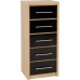 Seville 5 drawer narrow chest 