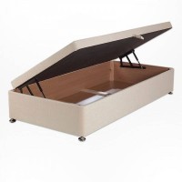 Ottoman single divan base side opening