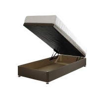 Ottoman single divan base end opening