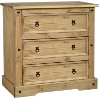 Corona 3 drawer chest