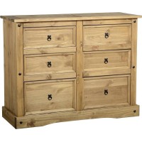 Corona 6 drawer chest