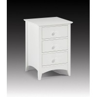 Cameo 3 drawer bedside