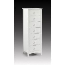 Cameo 7 drawer narrow chest